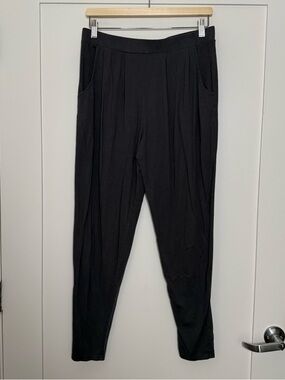 Brochu Walker Leggings Pants Womens Sz M Gray Layer Pull On Cotton Blend Soft
